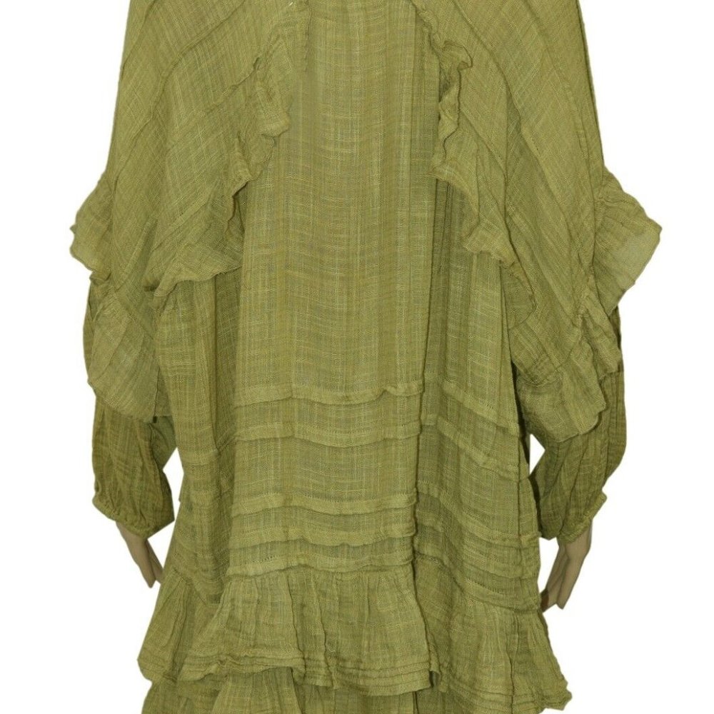 Free People FP One Tamasi Tunic Convertible Crushed Rosemary Dress - Picture 6 of 7